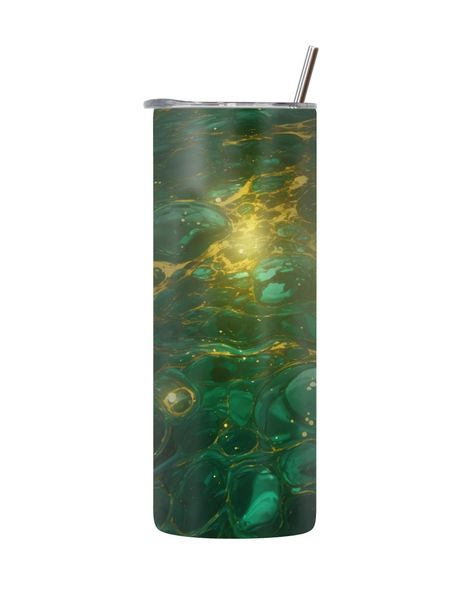 Bubble 20 Oz Tumbler with Lid and Straw Trendy Pattern Graphic Present 227