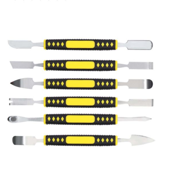 6Pc Carbon Steel Crowbar Set