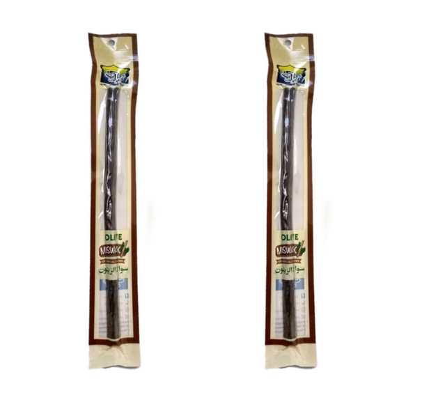 Miswak Olive ( Toothbrush)- Al Khair - 2 Pack