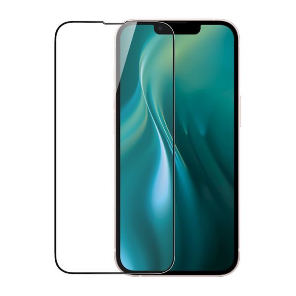 9D Tempered Glass Screen Protector Compatible with iPhone 13