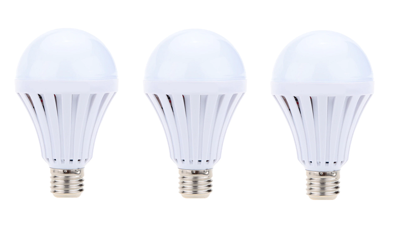 JB Luxx 18W High Power E27 Flower Shape LED Smart Bulb - Set of 3