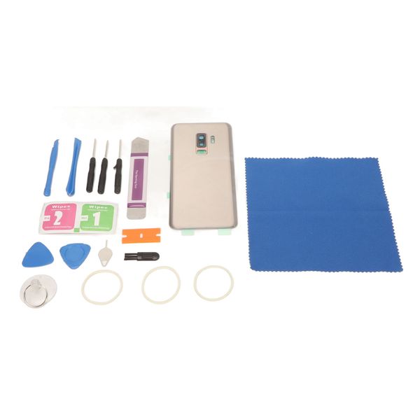 S9+ Back Glass Gold Kit
