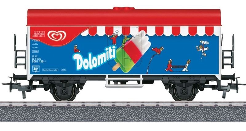 Marklin HO Refrigerator Car (Dolomiti) (44214)
