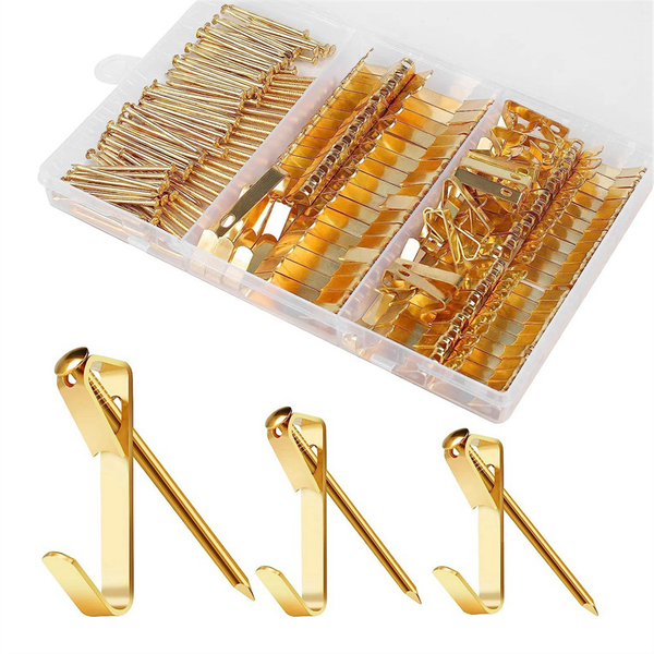 184 Pieces Picture Hanging Kit 20Lb 30Lb and 50Lb Compatible with None