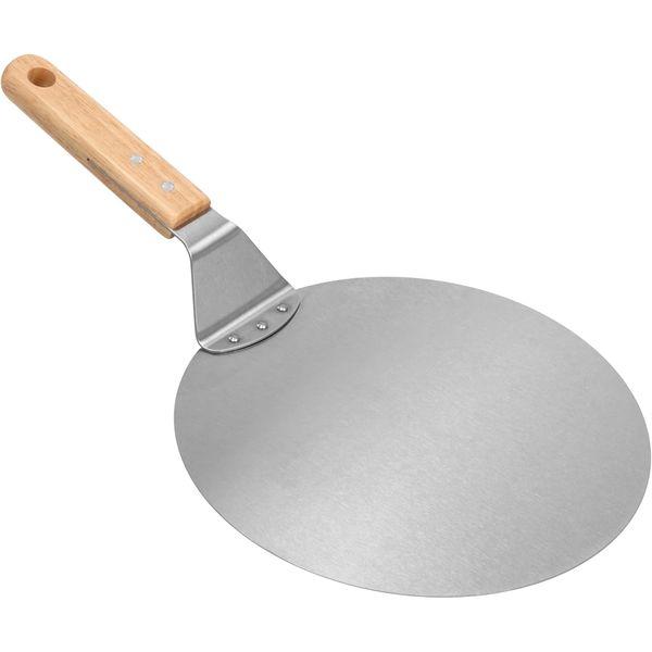Pizza Paddle Stainless Steel Pizza Spatula Pancake Baking Tool With Handle
