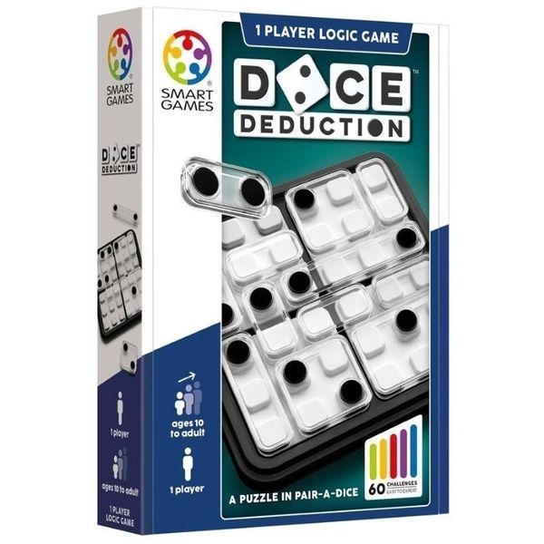SmartGames Dice Deduction - Logic Puzzle Game (Ages 10+)