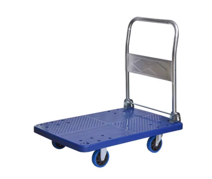Heavy Duty Plastic Hand Truck Platform Cart Trolley And Bottle Opener