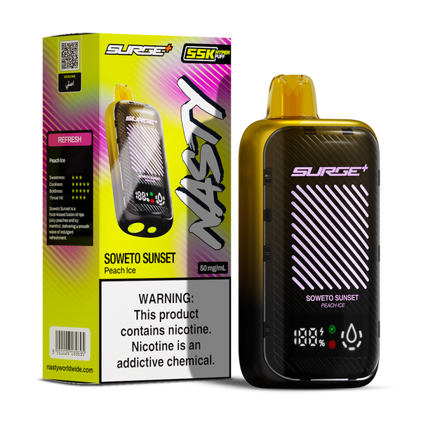 Nasty SURGE 55K Puff Disposable Peach Ice