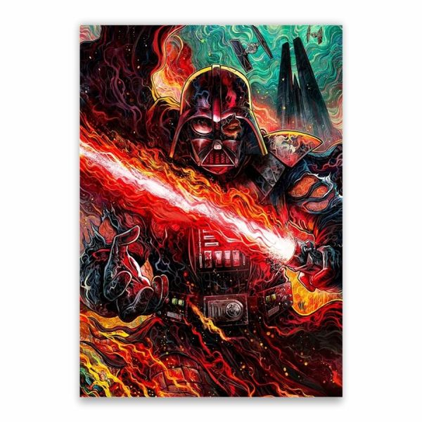 Darth Vader Rage Decorative Poster - A1