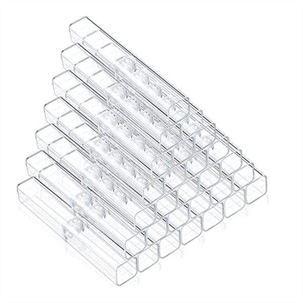 Plastic Pen Case, Gift Empty Pencil Boxes Plastic Pen Storage (40Pcs)