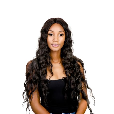 Long Size Beautiful Synthetic Hair Afro Curl Front Lace Wig  4#  | Buy Online in South Africa 