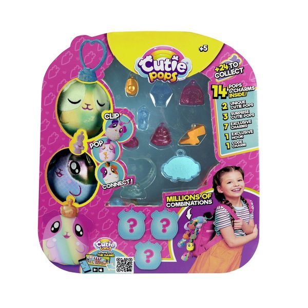 Eolo Cutie Pops 5 Cuties Blind Pack - Collectible Surprise Toy Set