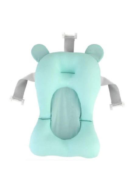 Newborn Safety Bath Support Cushion - Blue