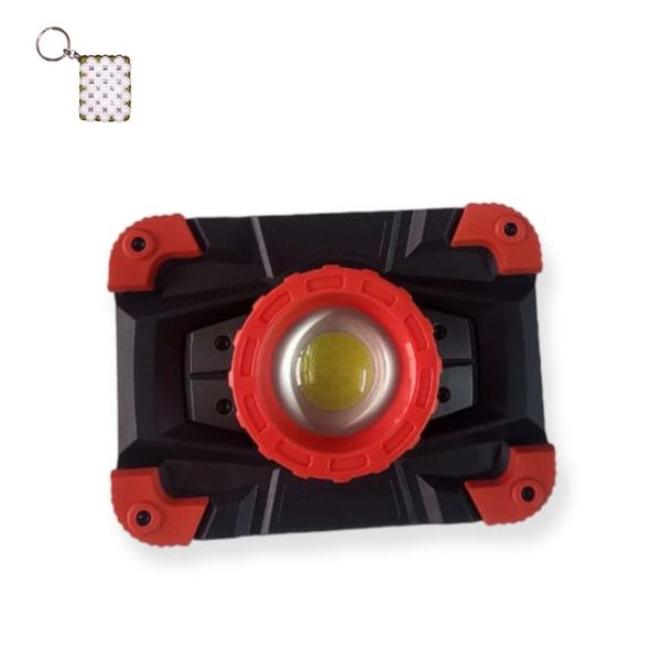 FA-U-703 Rechargeable COB Light With Focusing Lens And A Keyholder