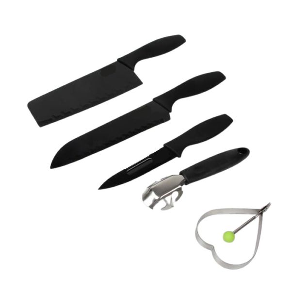 Black Boating Knife Set IB-54 - 5 Piece