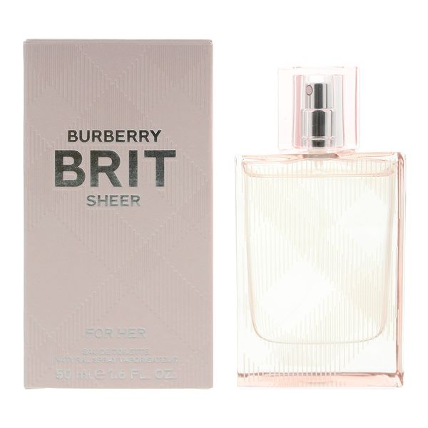 Burberry Brit Sheer Eau De Toilette 50ml (Parallel Import)