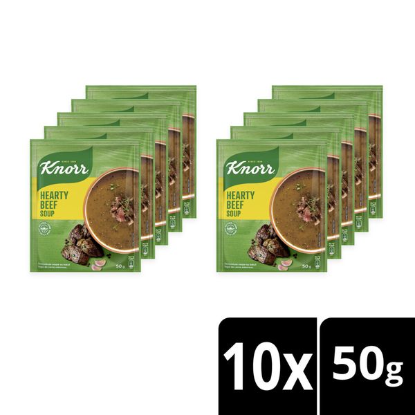 Knorr Hearty Beef Thickening Soup 10x50g