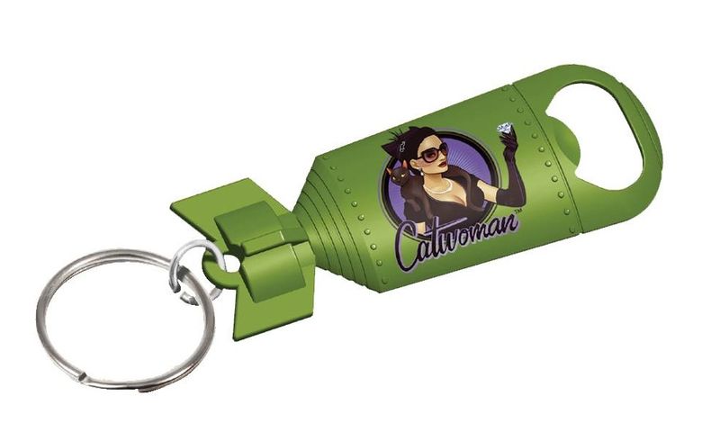 DC Bombshells Catwoman Opener Keychain