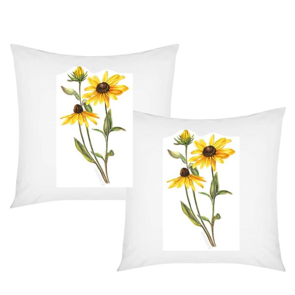 PepperSt - Scatter Cushion Cover Set - Sunflowers