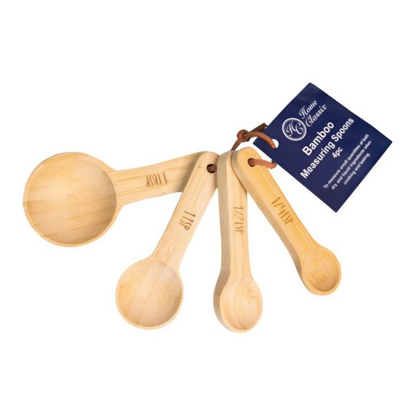 Home Classix Bamboo Measuring Spoons - 4 Piece