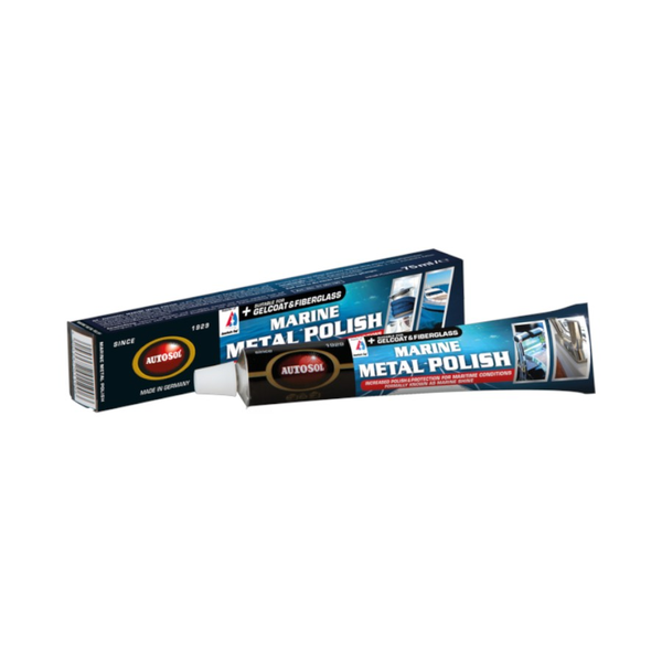 Autosol Marine Metal Polish 75ml - Stainless Steel &amp; Fibreglass Care