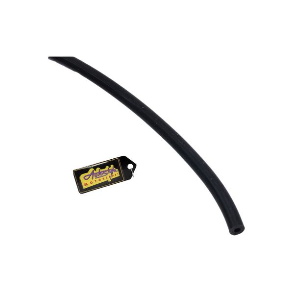 1 Metre Silicon Vacuum Hosing Pipe &amp; Keyring - Black