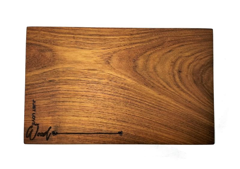 Just Love Wood Kiaat Small Cutting or Bread Board