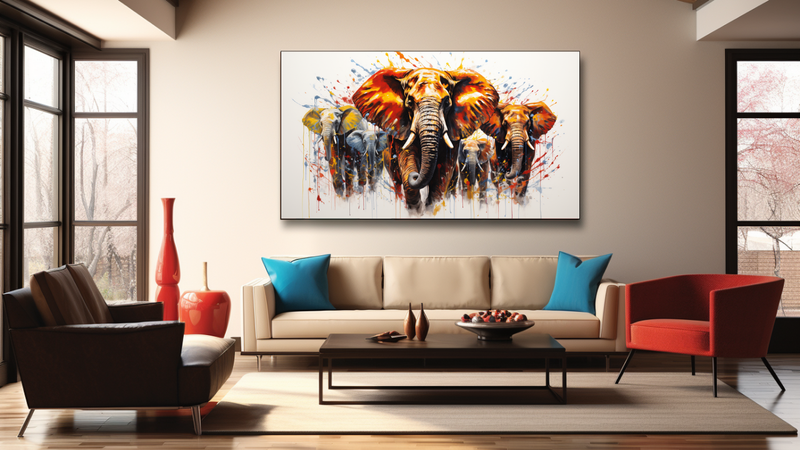 Canvas Wall Art -Big 5 Ensemble - HD0211