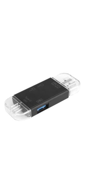 XP-82 Multifunctional 6 In 1 Type C Card Reader