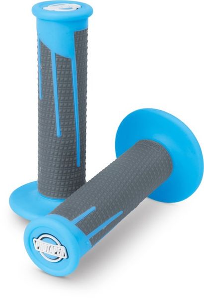ProTaper Clamp On Full Diamond Neon Pink/Grey MX Grips