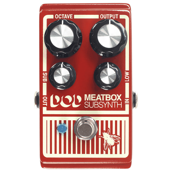 DOD Meatbox Sub Synth Effects Pedal for Guitar and Bass
