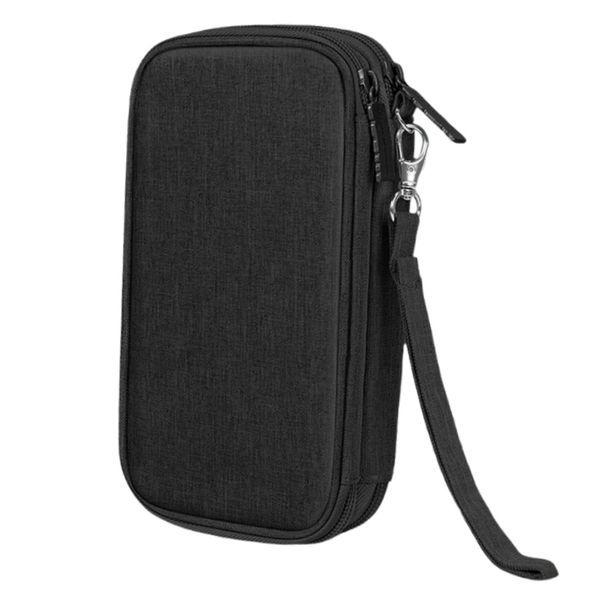 Double Travel Electronic Accessories Pouch Portable Waterproof
