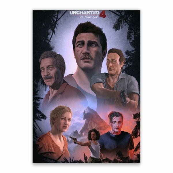 Unchartered A Thief's End Poster - A1