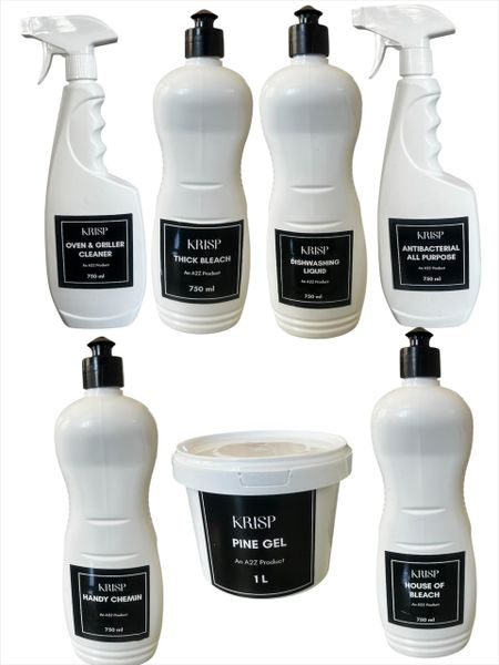 KRISP A2Z Ultraclean Detergent Starter Pack-750 ml