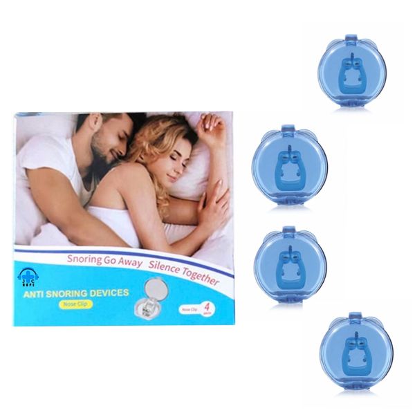 JC Hope Anti Snoring Nose Clips - Pack of 4