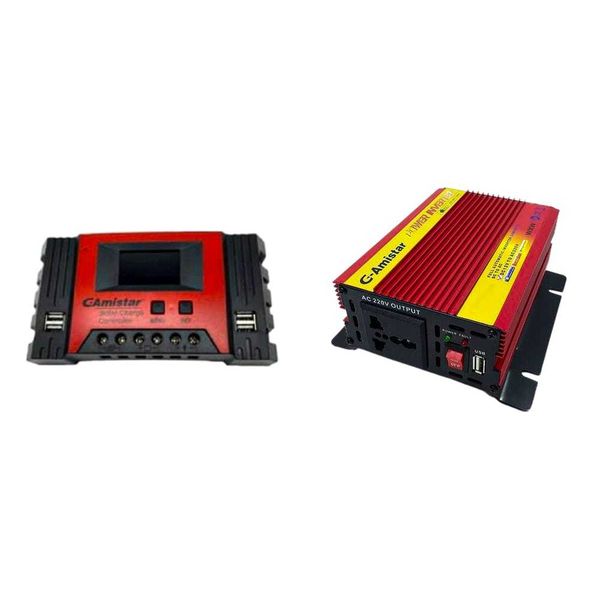 700w Modified sine wave inverter and 30amp solar charge controller
