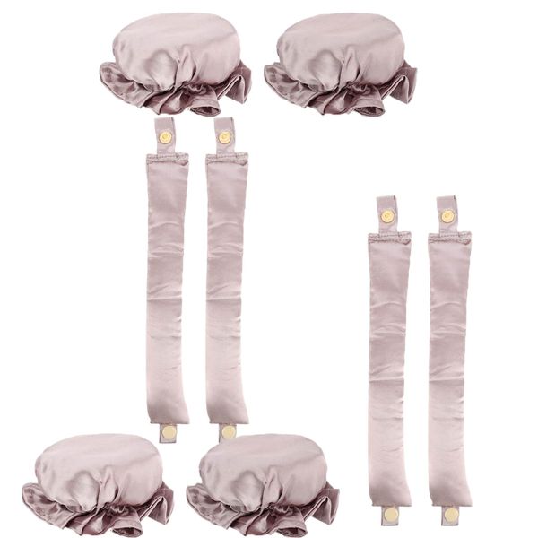 2 Pick Hair Curlers, Heatless Curls Band, Overnight Curls, DIY styling
