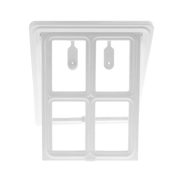 Pet Plastic Screen Flap Door for Dogs And Cats Accessory (29cm )