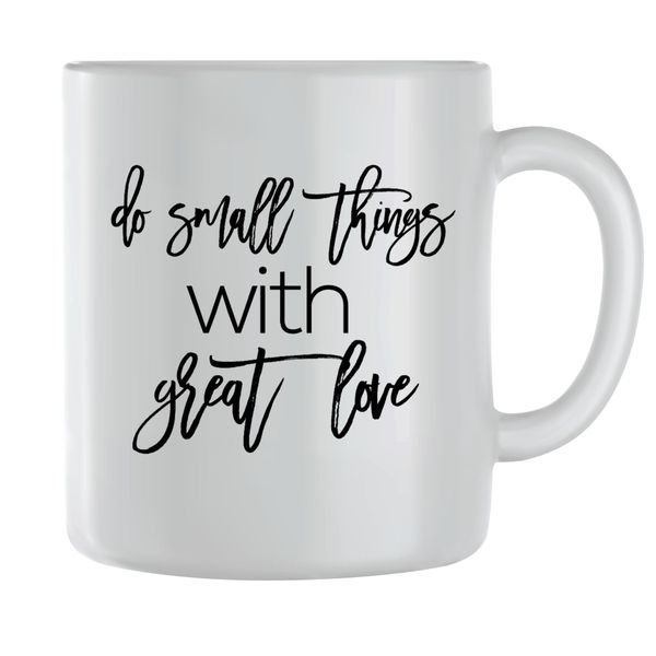 Great Love Coffee Mug Men Women Motivational Sayings Graphic Cup Gift 141