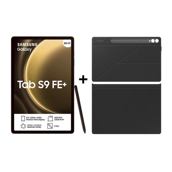 Samsung Galaxy Tab S9 FE+ (X610) 12.4" 128GB Wi-Fi Only Tablet + Smart Cover