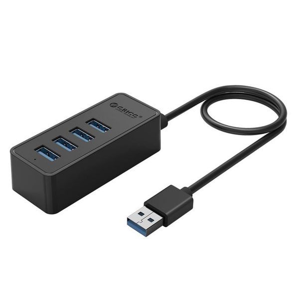 USB 3.0 4-Port Hub (Black)
