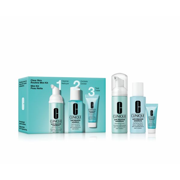 Clinique Clear Skin Routine: Mini Anti-Blemish Solutions Kit