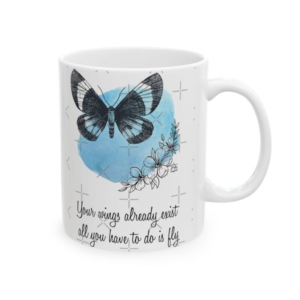Your wings already exsist - Mug