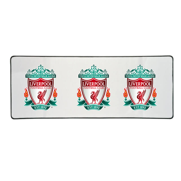 Katz Designs - Long Desk Mouse Pad - Liverpool