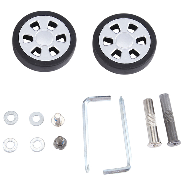 55X12Mm Luggage Wheel Suitcase Replacement Wheels Set Of 2
