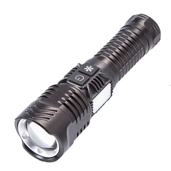 High Power Rechargeable LED Flashlight