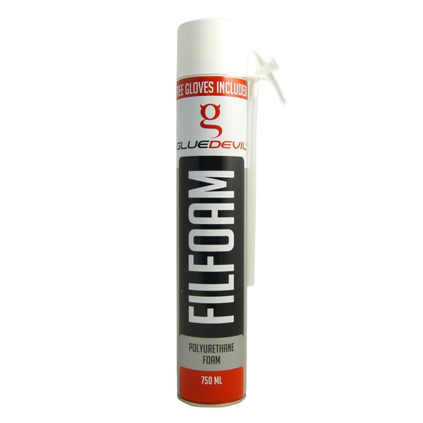 Glue Devil - Foamspray - Polyurethane - 750ml - 3 Pack