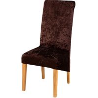 2X Highback Large Crushed Velvet Chair Covers-No Chair Included