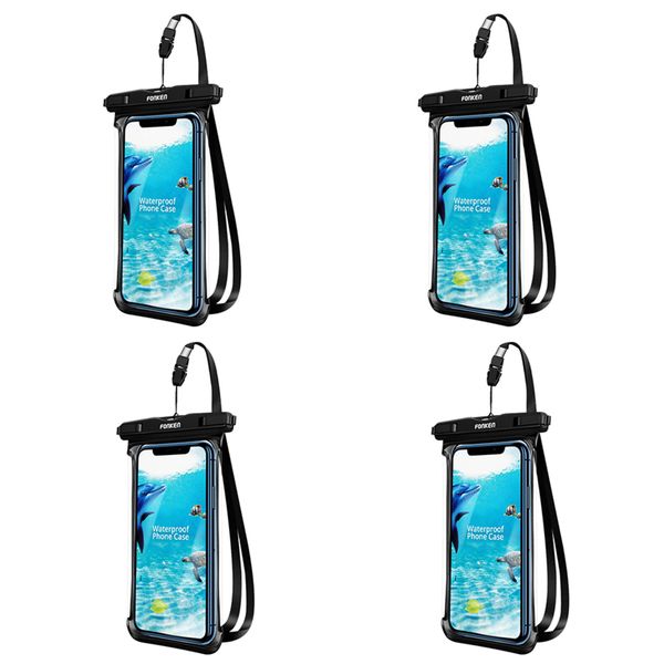 Fonken Full View Waterproof Case For Phone Transparent Dry Bag