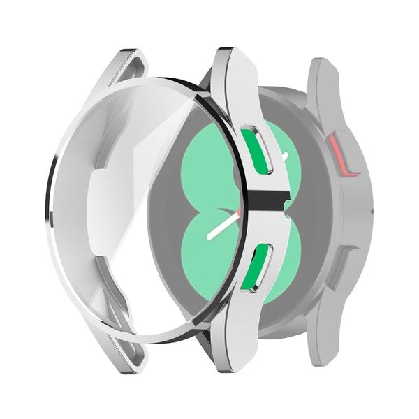 TPU Protective Case Compatible with Samsung Watch 4 44mm - Silver